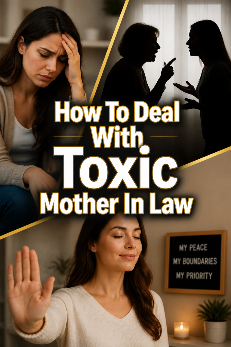 🌸 How To Deal With Toxic Mother In Law