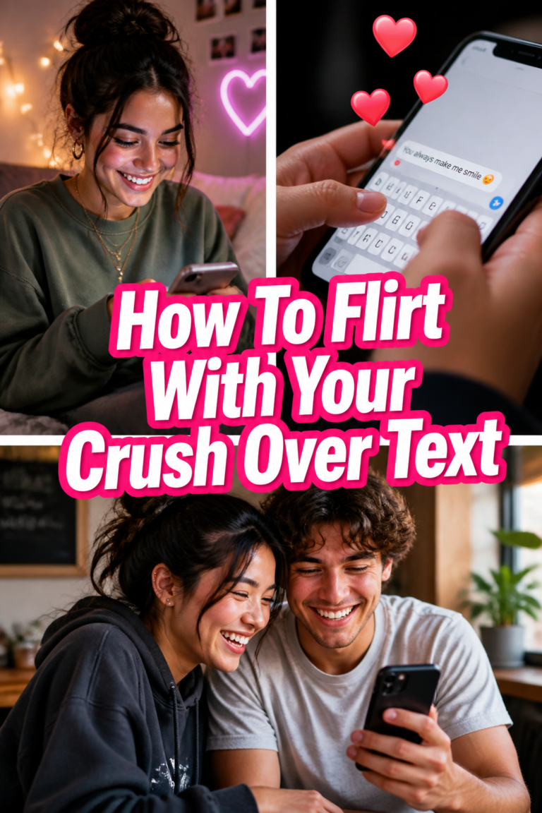 💖 How To Flirt With Your Crush Over Text