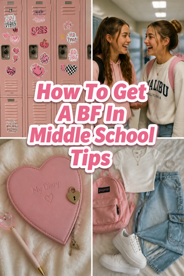 💖 How To Get A BF In Middle School Tips