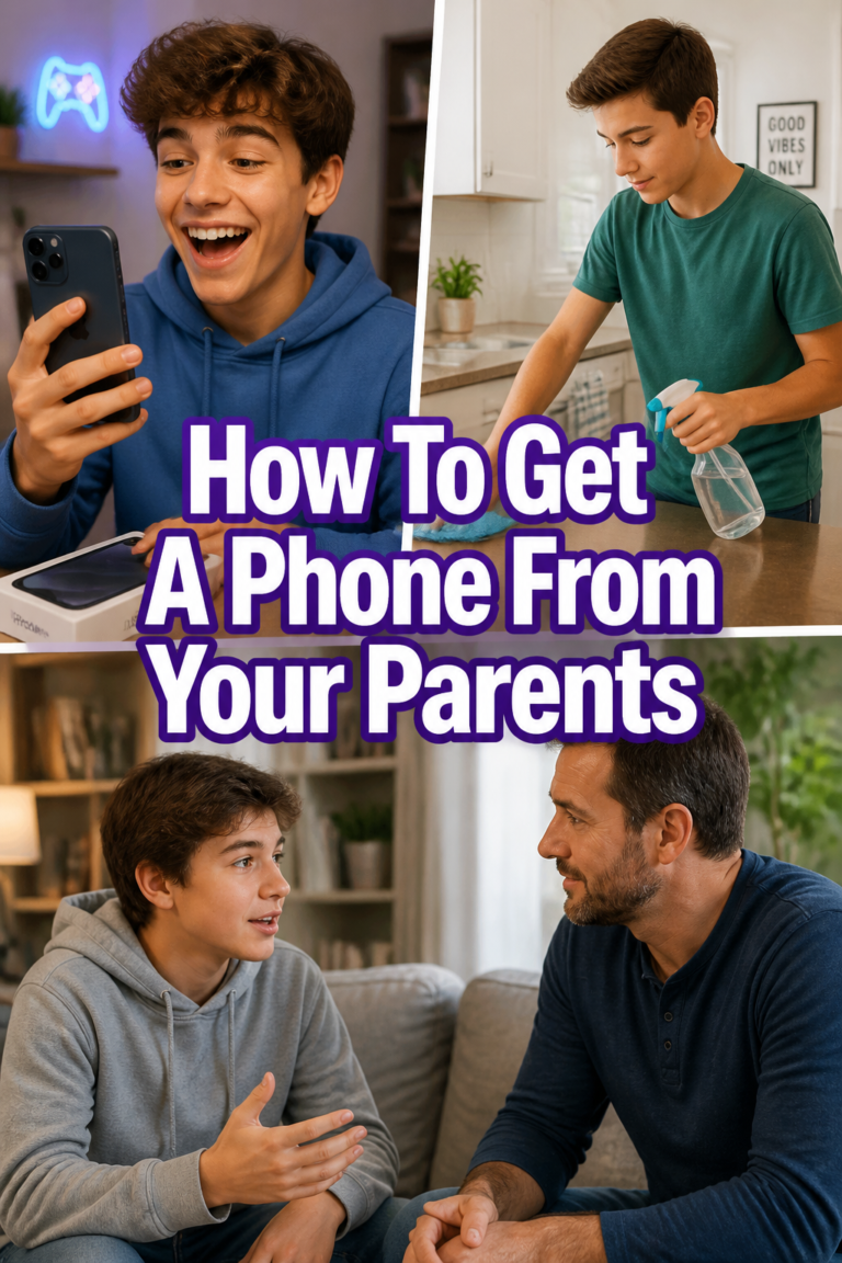 📱 How To Get A Phone From Your Parents