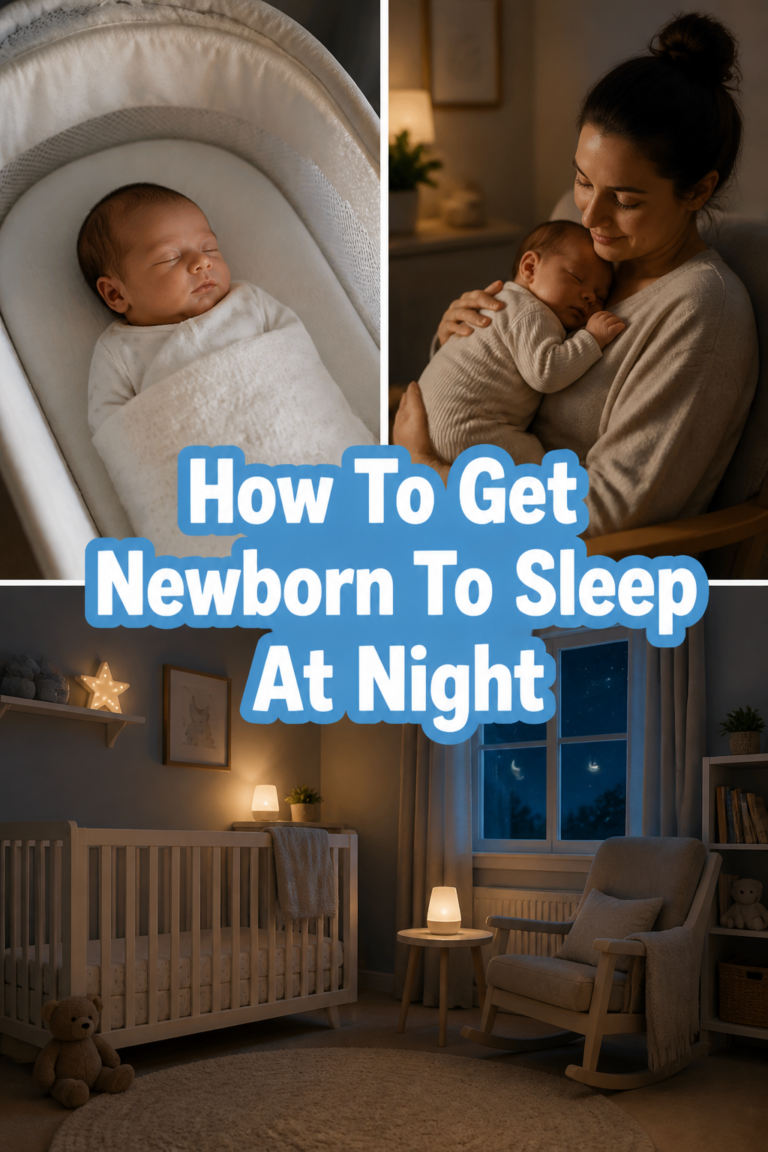 ✨ How To Get Newborn To Sleep At Night