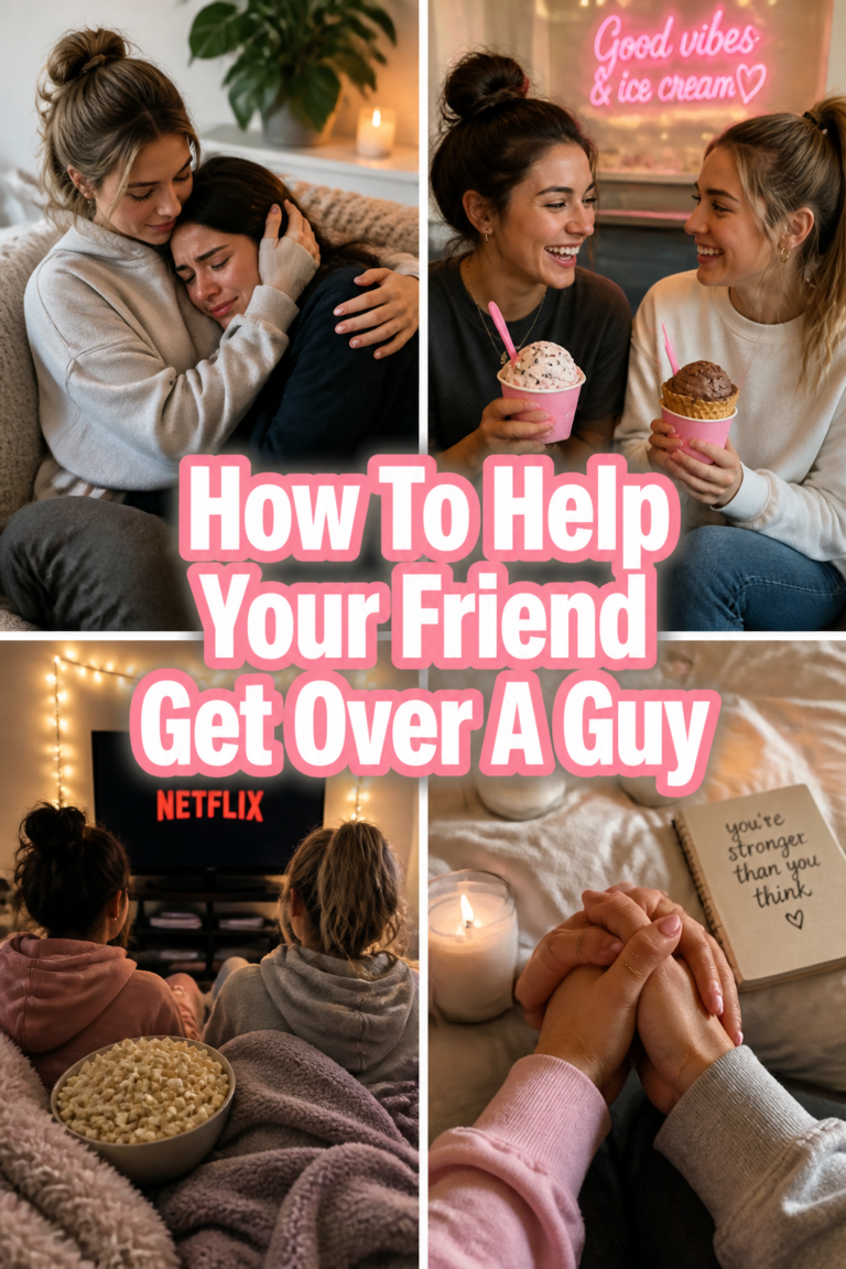 🫂 How To Help Your Friend Get Over A Guy