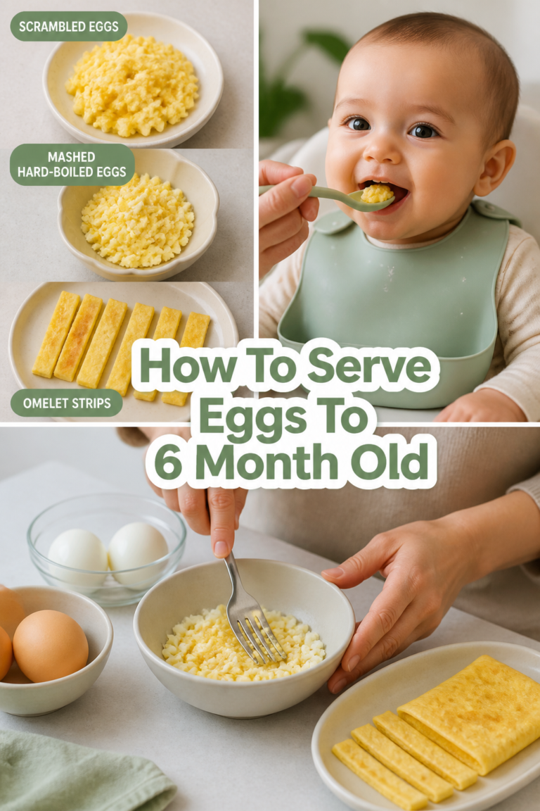 🥚 How To Serve Eggs To 6 Month Old
