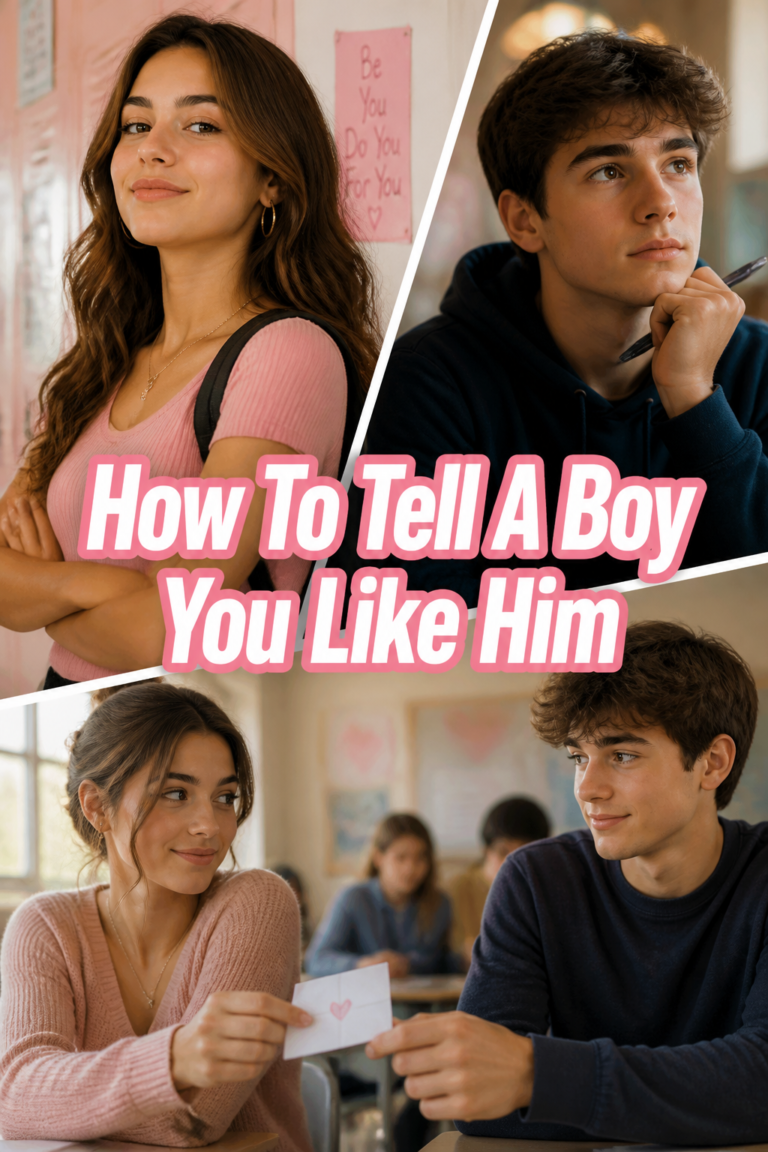 ✨ How To Tell A Boy You Like Him