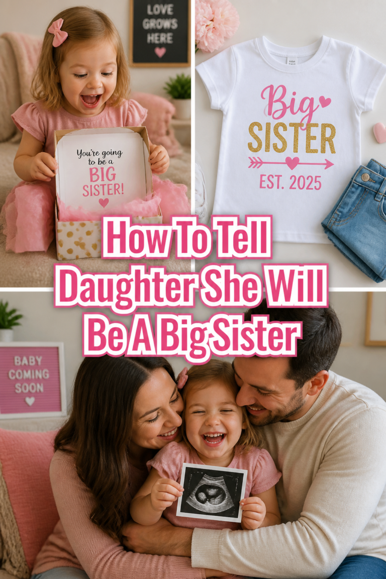 🎀 How To Tell Daughter She Will Be A Big Sister