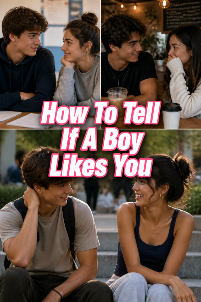 💖 How To Tell If A Boy Likes You
