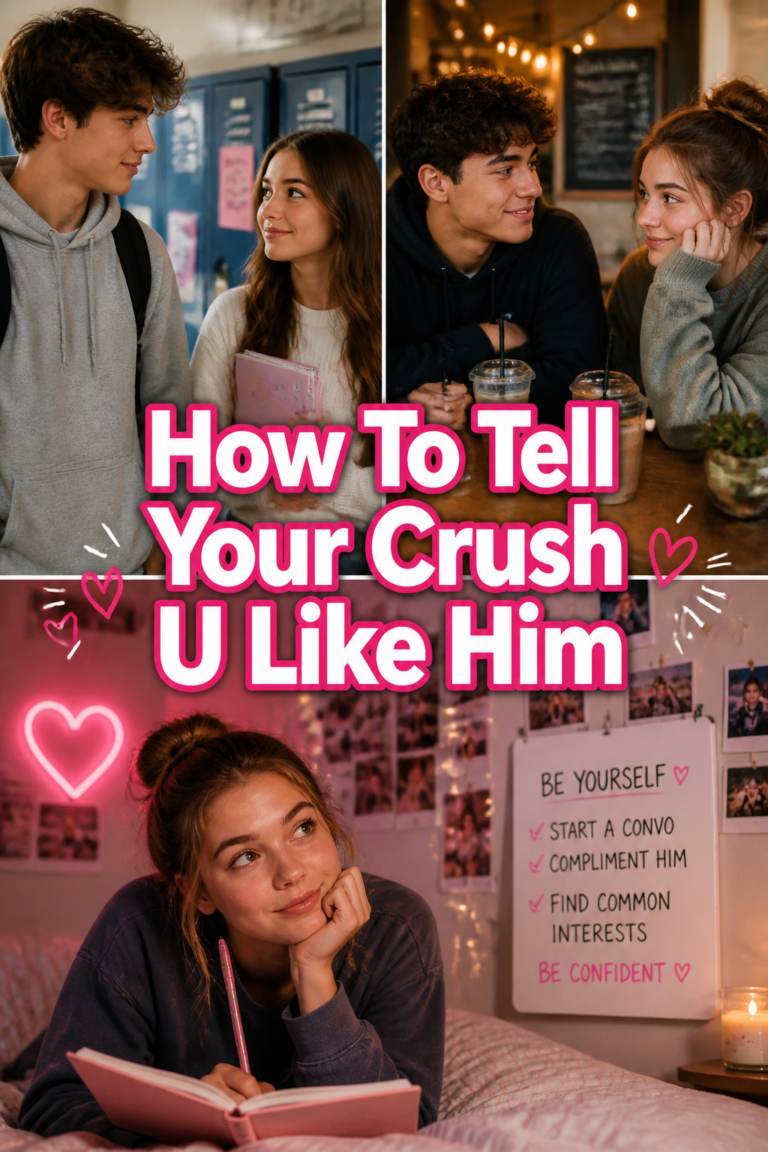💘 How To Tell Your Crush U Like Him
