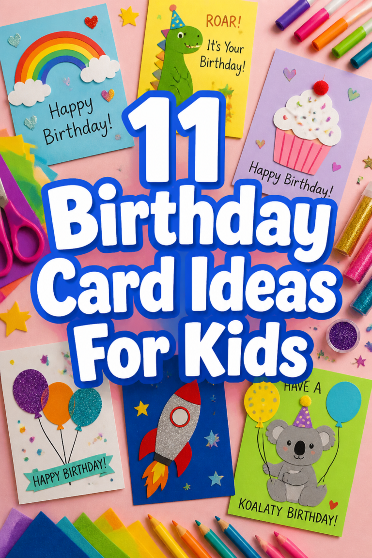 🎉 11 Birthday Card Ideas For Kids