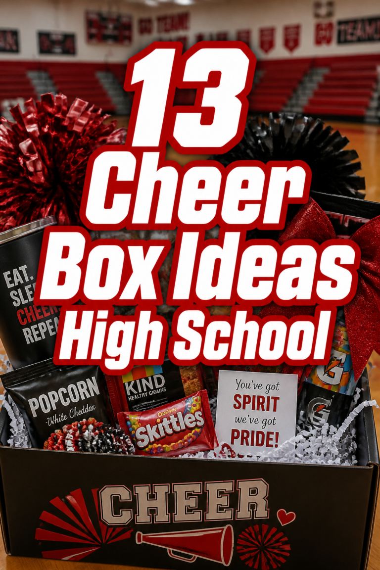 📣 13 Cheer Box Ideas High School