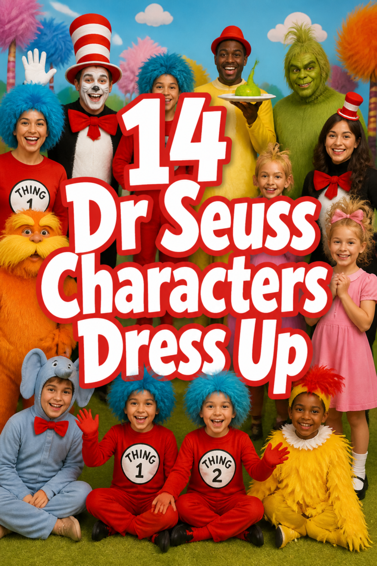 📚 14 Dr Seuss Characters Dress Up