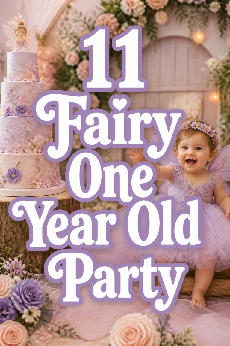 🧚‍♀️ 11 Fairy One Year Old Party