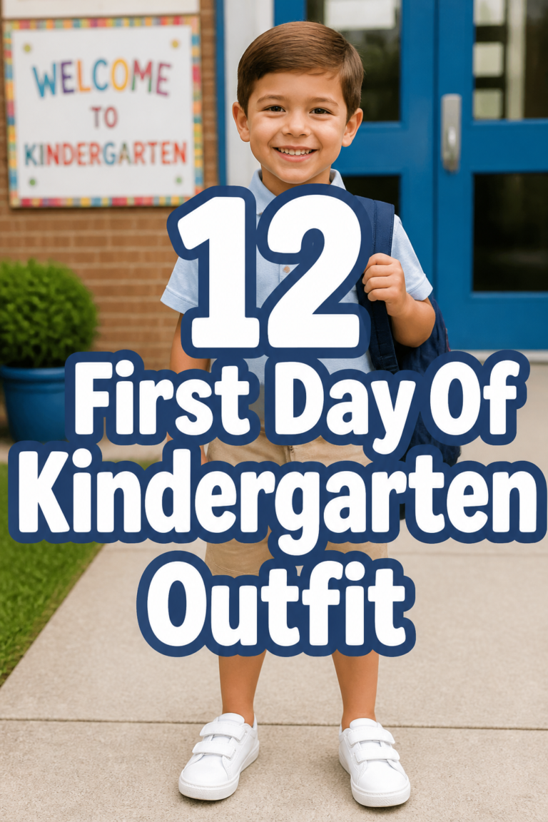 🍎 12 First Day Of Kindergarten Outfit
