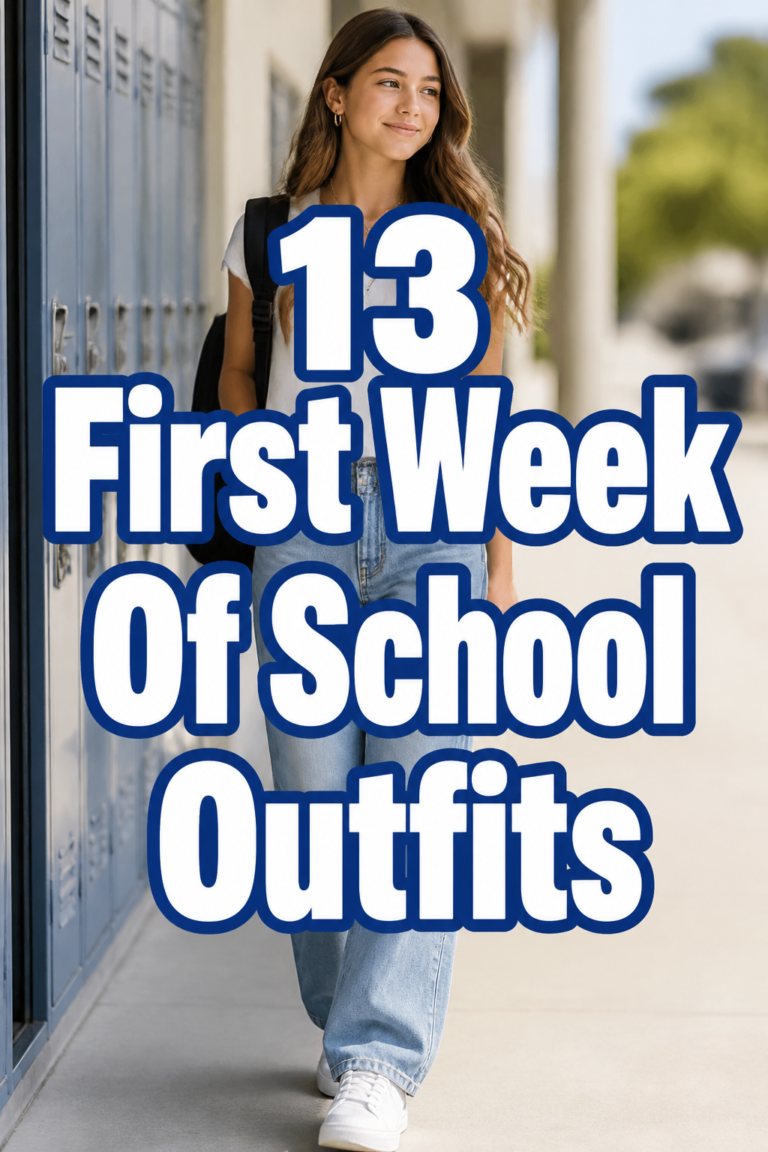 📚 13 First Week Of School Outfits