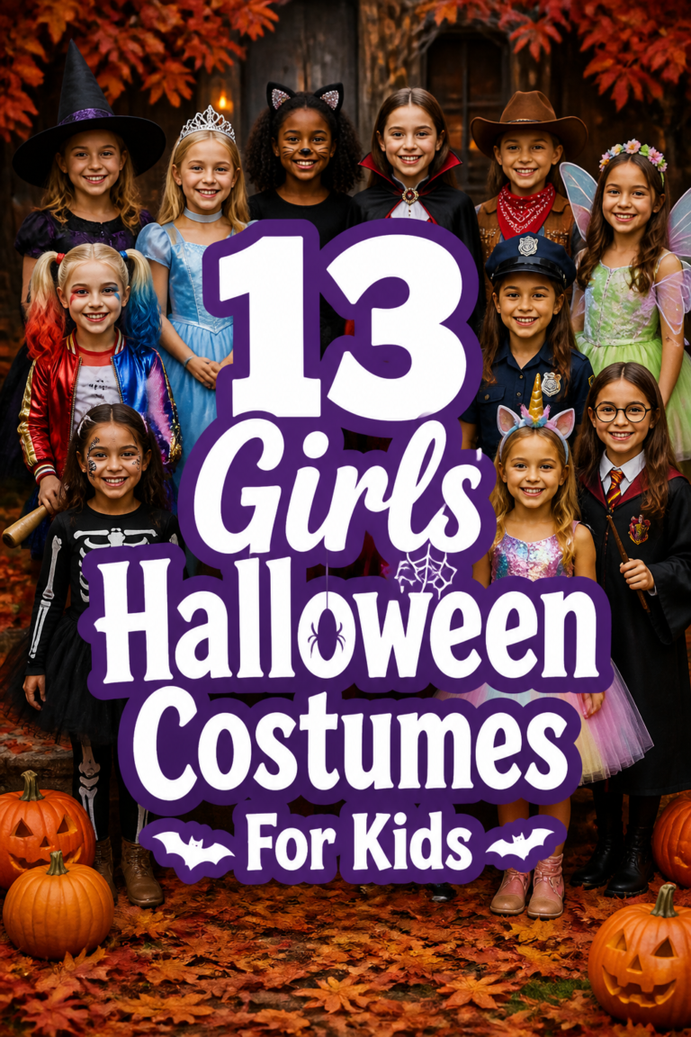 🎃 13 Girls Halloween Costumes For Kids