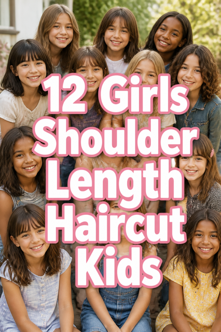 👧 12 Girls Shoulder Length Haircut Kids