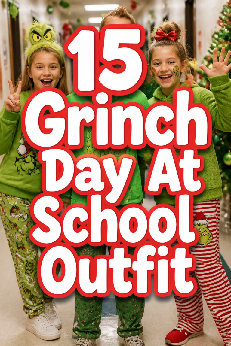 💚 15 Grinch Day At School Outfit