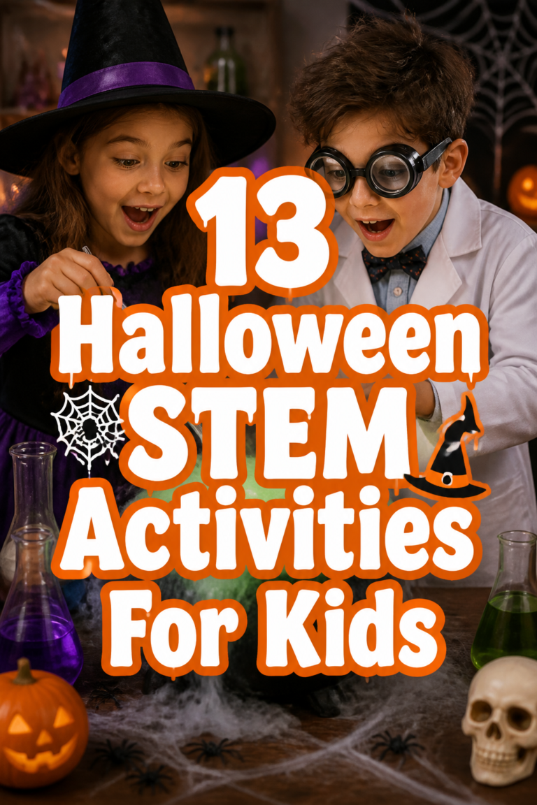 🎃 13 Halloween STEM Activities For Kids