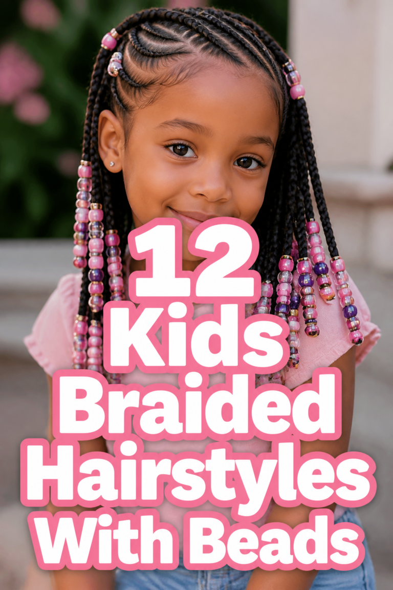 ✨ 12 Kids Braided Hairstyles With Beads