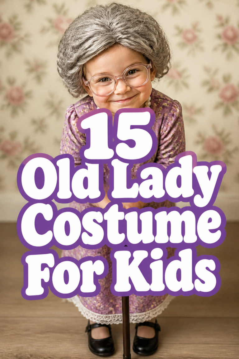 👵 15 Old Lady Costume For Kids