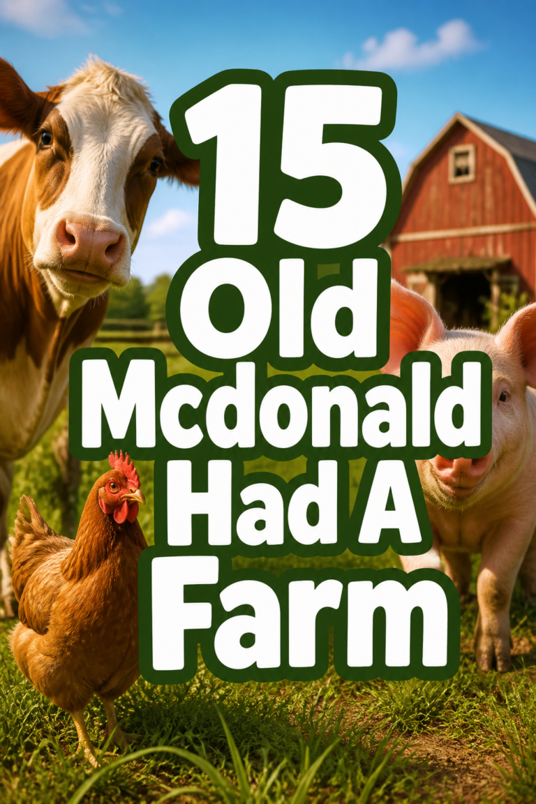 🐔 15 Old Mcdonald Had A Farm