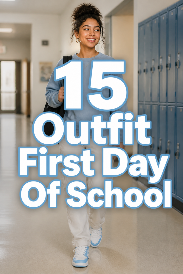 🎒 15 Outfit First Day Of School