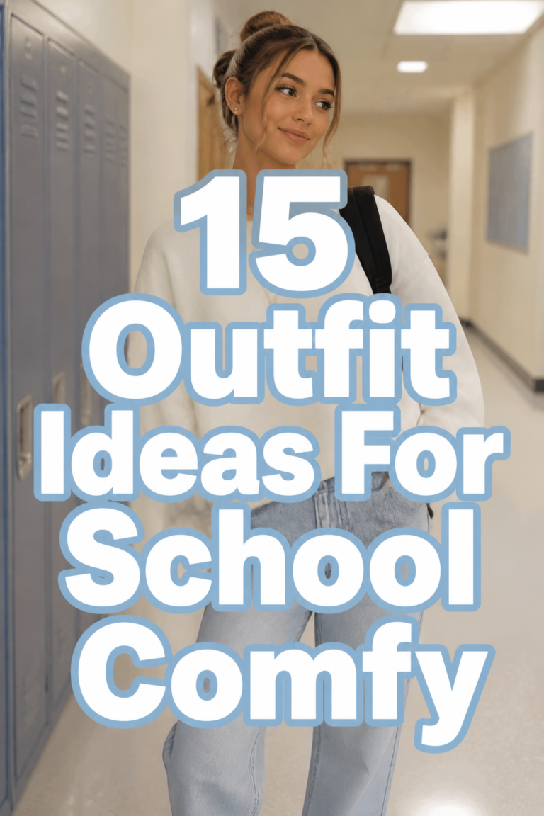 ☁️ 15 Outfit Ideas For School Comfy