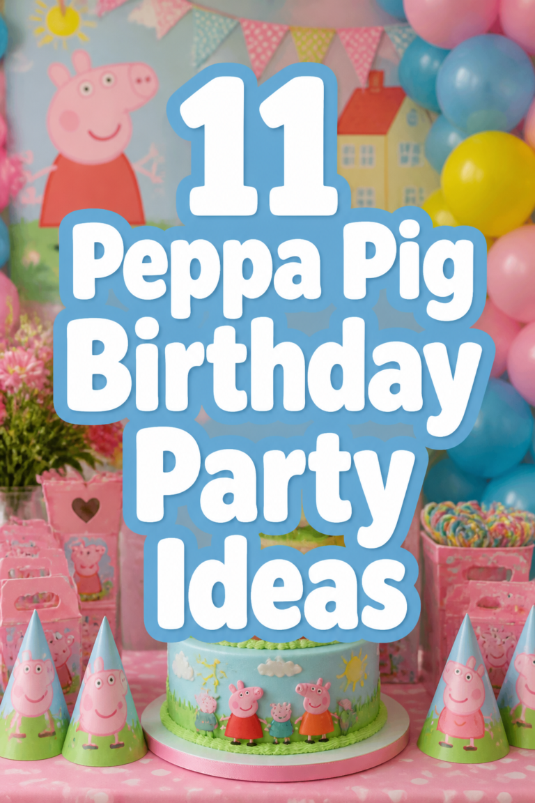 🐷 11 Peppa Pig Birthday Party Ideas