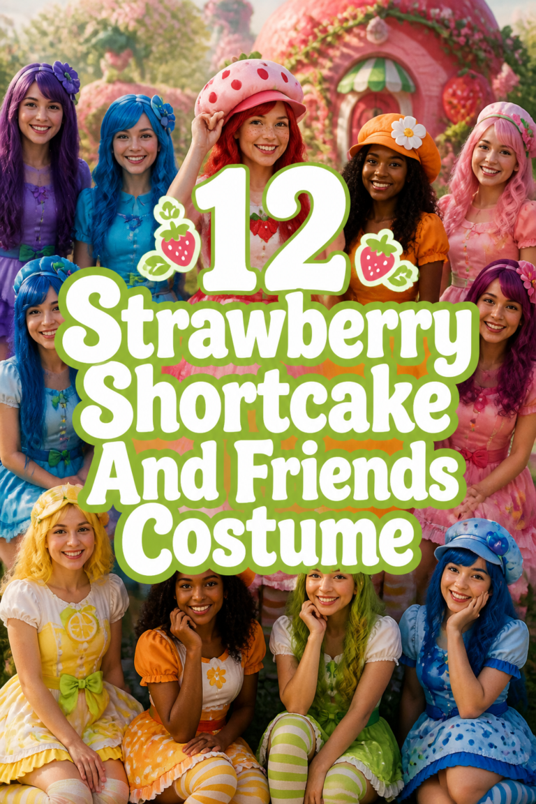 🍓 12 Strawberry Shortcake And Friends Costume
