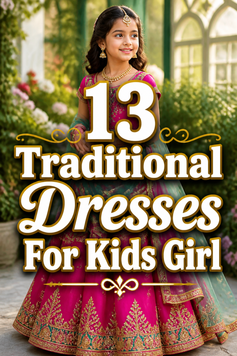👗 13 Traditional Dresses For Kids Girl