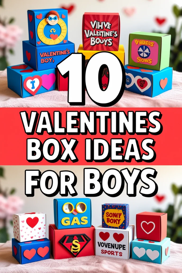 ❤️ 10 Valentines Box Ideas For Boys