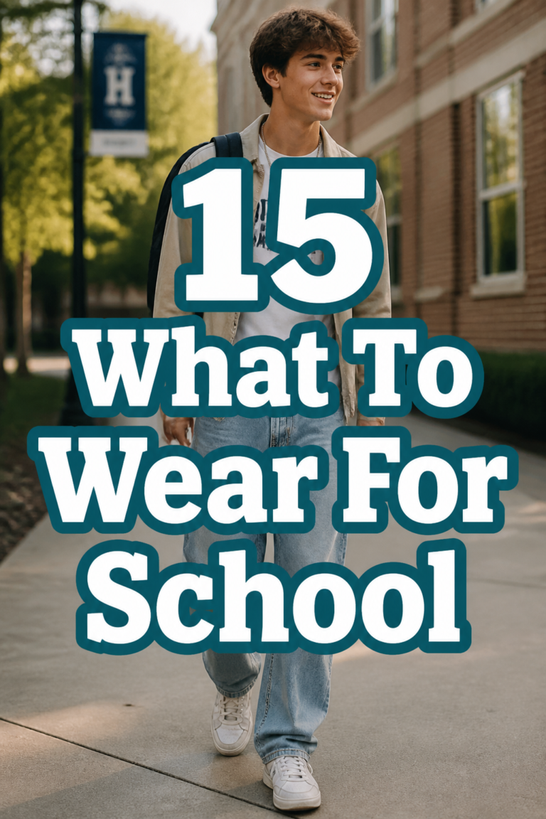 🎒 15 What To Wear For School